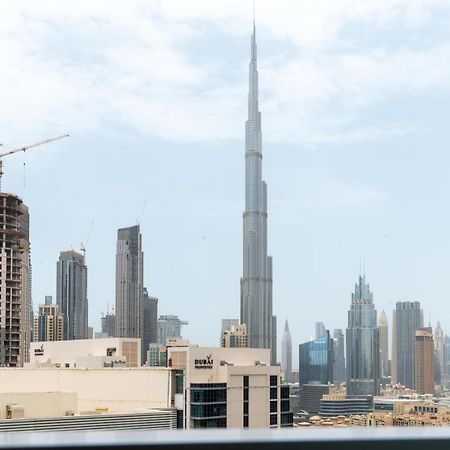 Ultimate Stay / 4 Beds / Burj Khalifa View / Ultra Modern / Business Bay 두바이 외부 사진