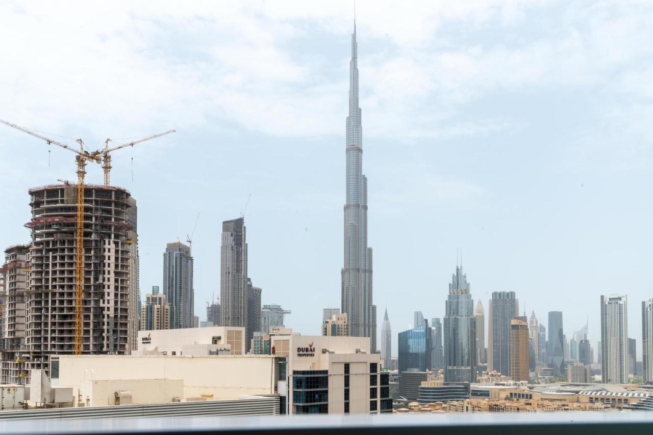 Ultimate Stay / 4 Beds / Burj Khalifa View / Ultra Modern / Business Bay 두바이 외부 사진